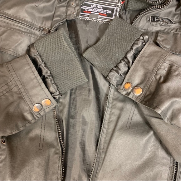 Buffalo David Bitton Moto Aviator Waxed Canvas - Picture 8 of 8